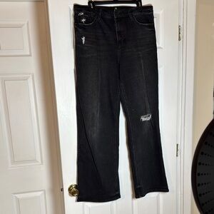 RFM Black Distressed Jeans